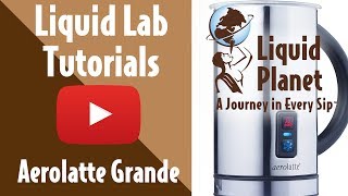 Liquid Lab  Aerolatte Grande Milk Frother [upl. by Gadmon]